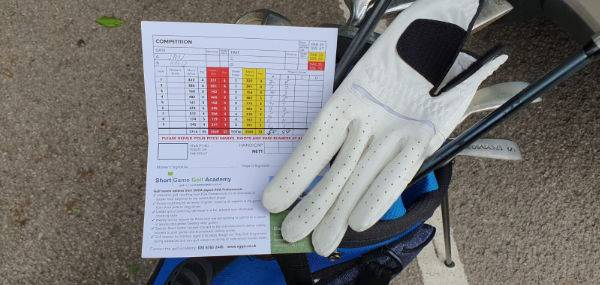 Golf Glove, Scorecard