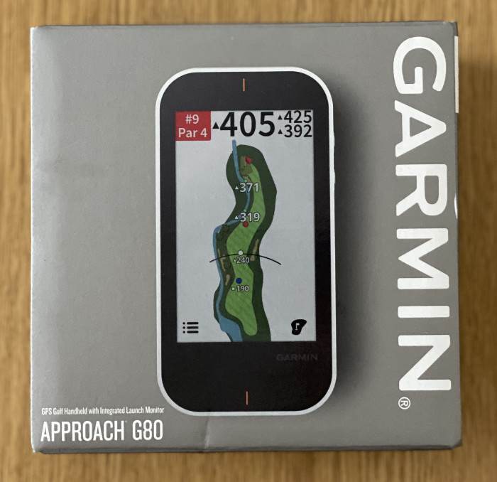 Garmin Approach G80 Box Front