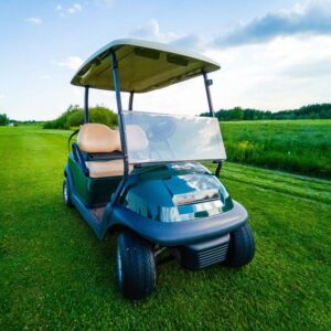 Golf Cart on the Fairway