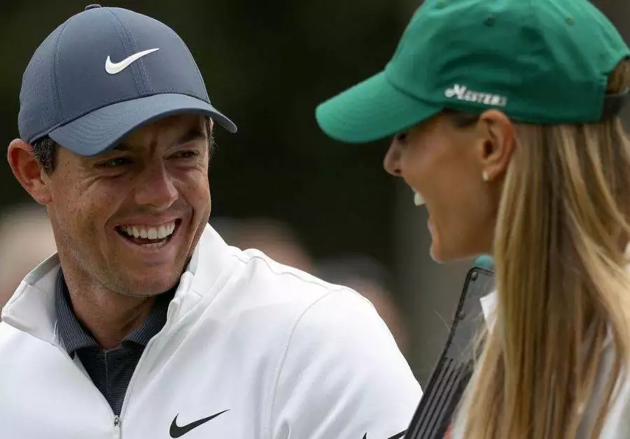 Erica Stoll and Rory McIlroy Smile