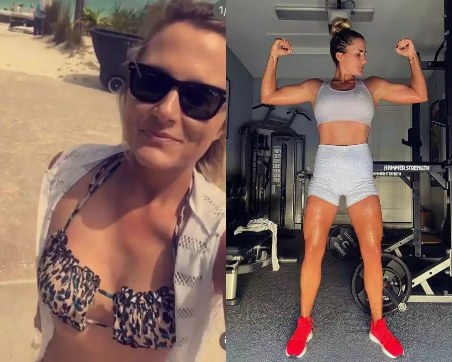 Lexi Thompson Gym and Beach