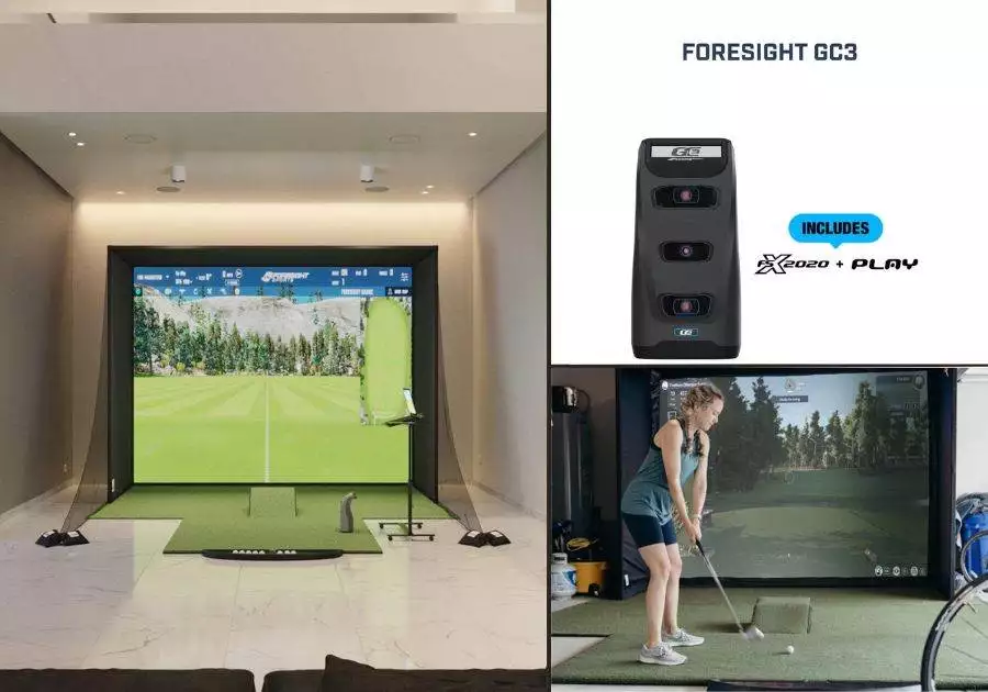 GC3 SwingBay Golf Simulator by Foresight Sports
