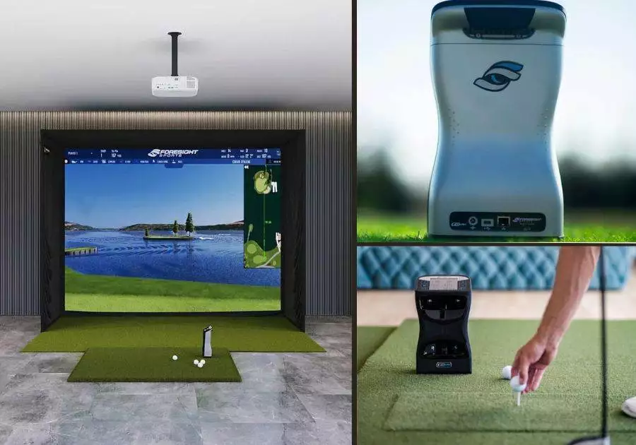 GCQuad Golf Simulator SIG10 Setup by Foresight Sports