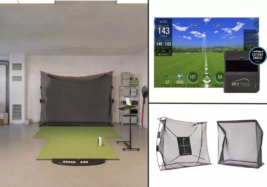 SkyTrak Practice Golf Simulator