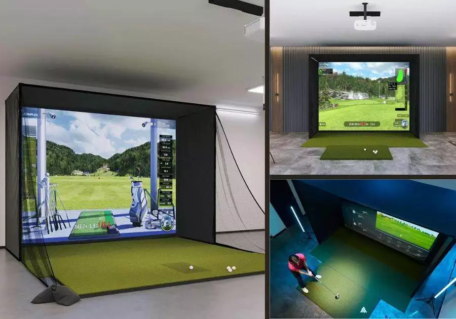 Uneekor QED Golf Simulator SIG10 System