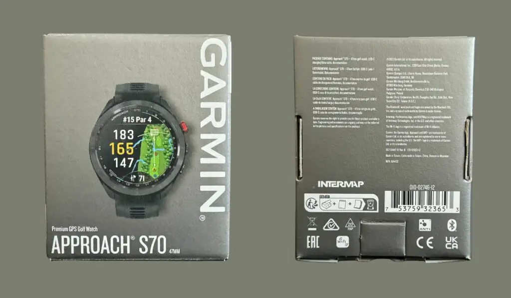 Garmin Approach S70 - Premium GPS Golf Watch